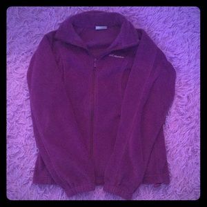 NEVER WORN! purple fleece jacket